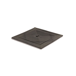 COUVERCLE + CADRE SIMPLE FOND A15 30x30 FONTE